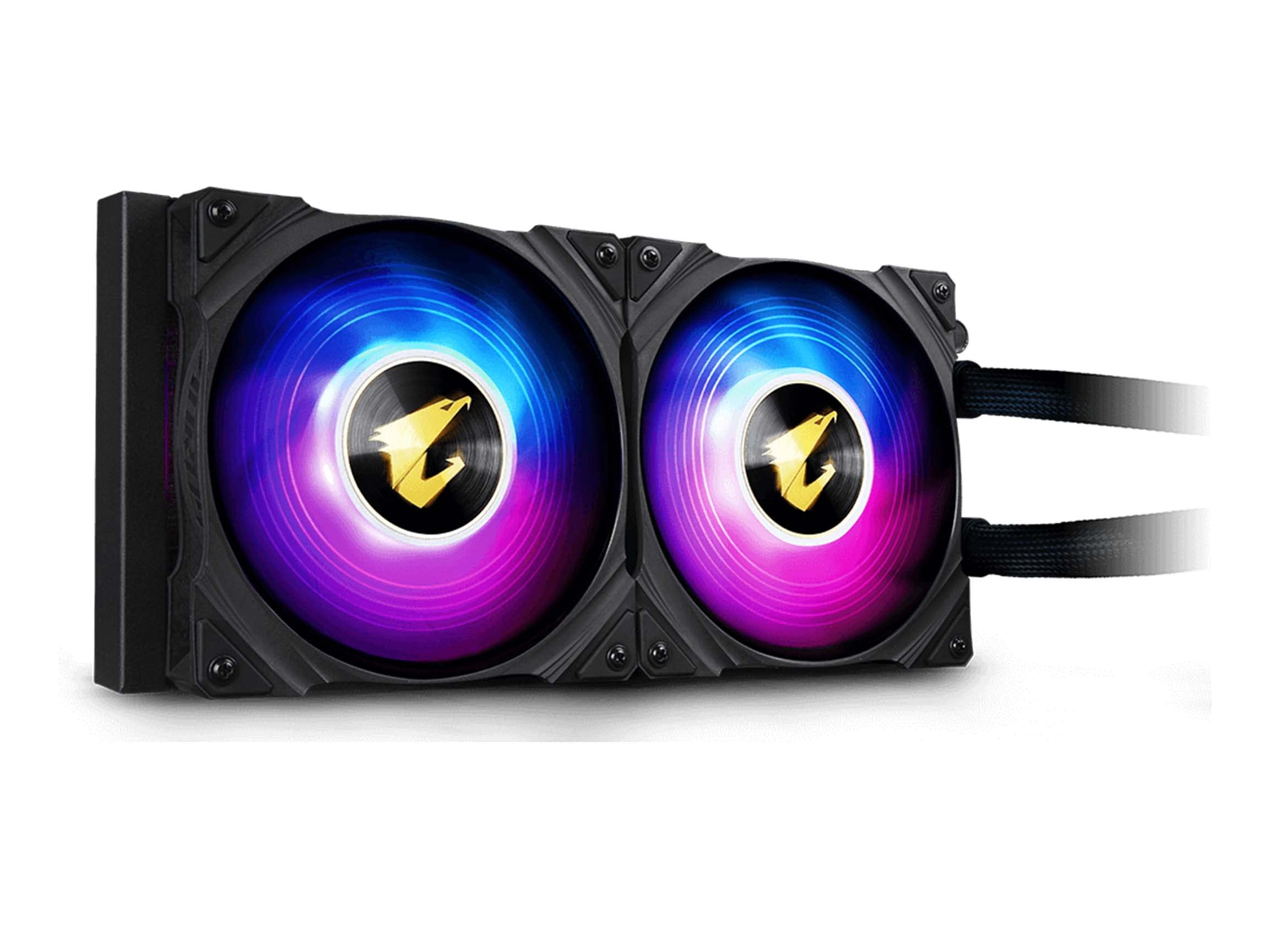 Amazon.co.jp: AORUS WATERFORCE 240 AIO 液体CPUクーラー 240mm